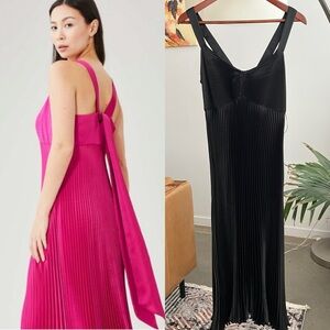 NWT Pleated Maxi Dress
